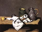 Paul Cezanne, have a bottle of still life